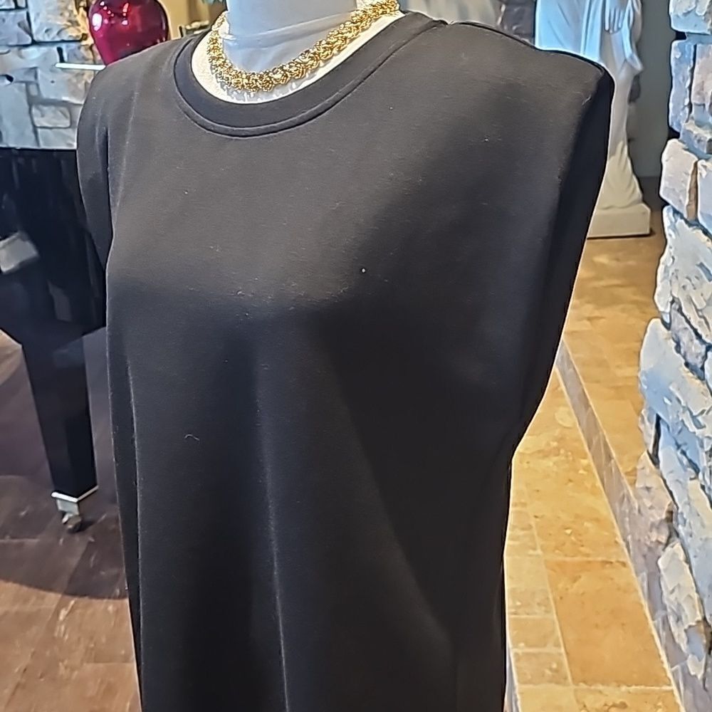 Black sleeveless dress by Rachel Zoe size large - Picture 4 of 8